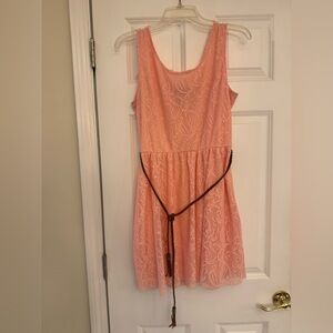 Rue21 Peach Lace Dress